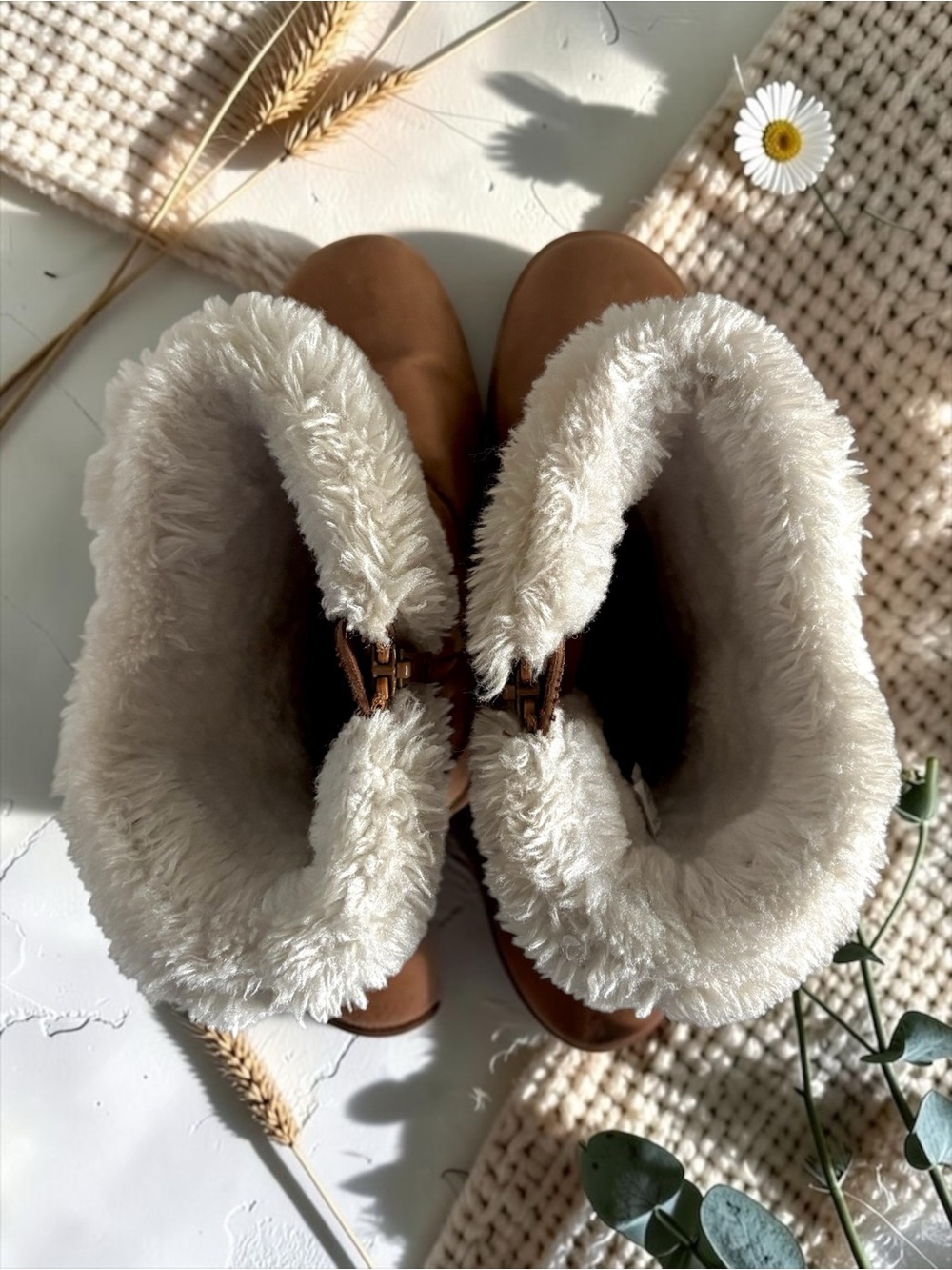 Magellan Girls Boots Faux‑Suede Winter Faux‑Fur Cuff Tassel Size 3 VGUC ❄️ - Picture 11 of 12